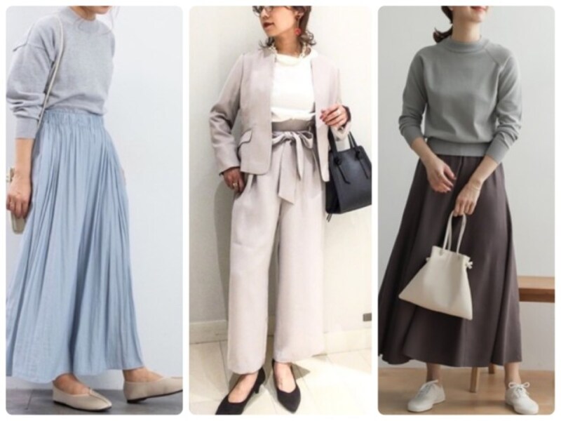 小物使いで印象チェンジ アラフォー女性におすすめ春コーデ レディースファッション All About