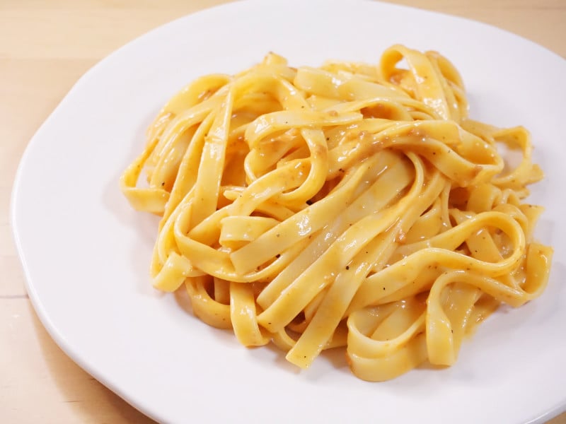 エビクリームパスタ