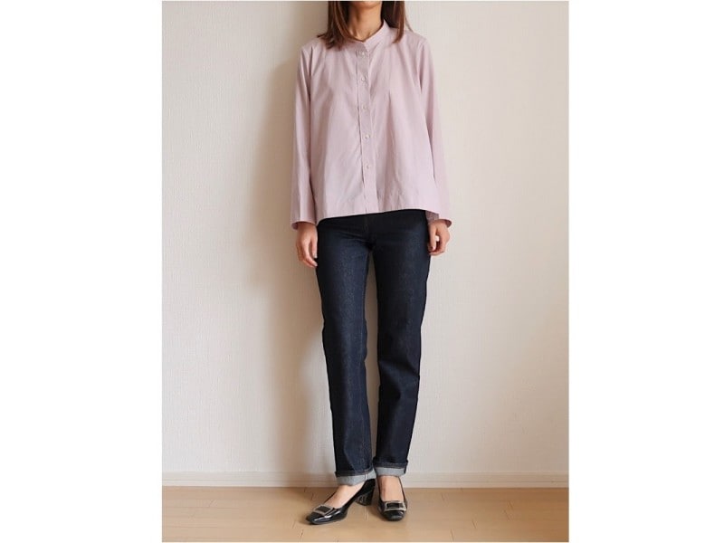 シンプルでもどこかおしゃれに見えるのはプラスJならでは