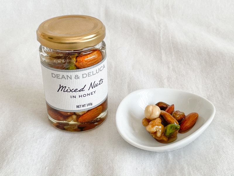 DEAN & DELUCA ナッツのはちみつ漬け　1,296円（税込）