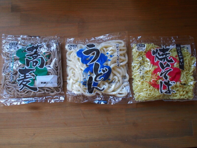 19円の麺はこのほかにきしめん、稲庭風うどんがあります。