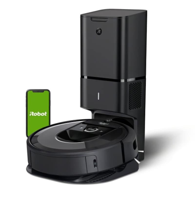 室内を正確にマッピングするアイロボットのロボット掃除機「ルンバ」i7シリーズなら、掃除する部屋の指定も可能です