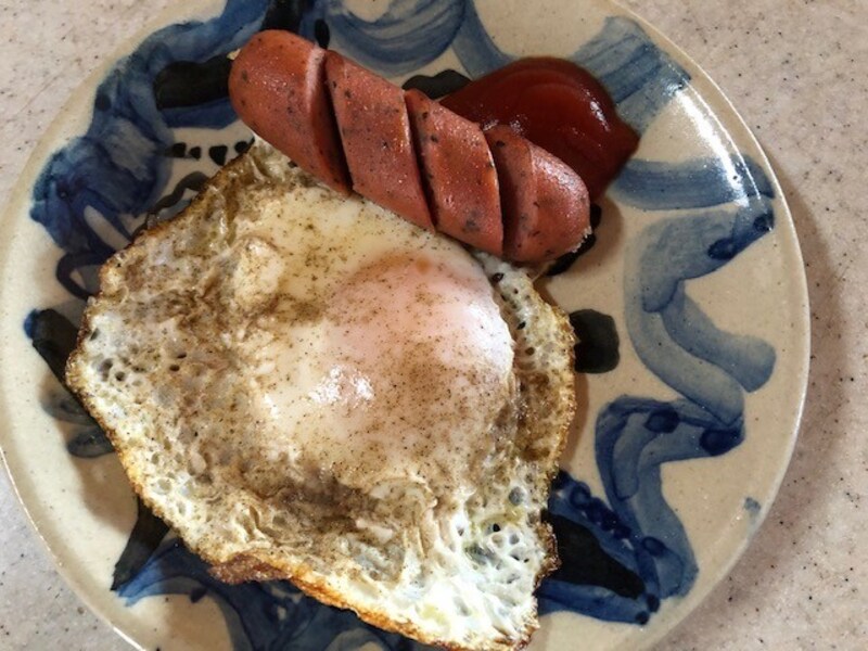 お好みの硬さに焼く