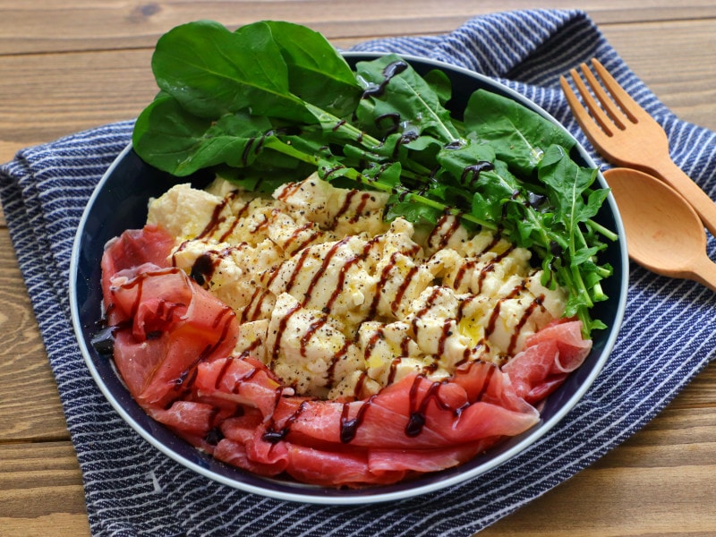 素晴らしき出会いと思わせる組み合わせ「生ハム冷奴」