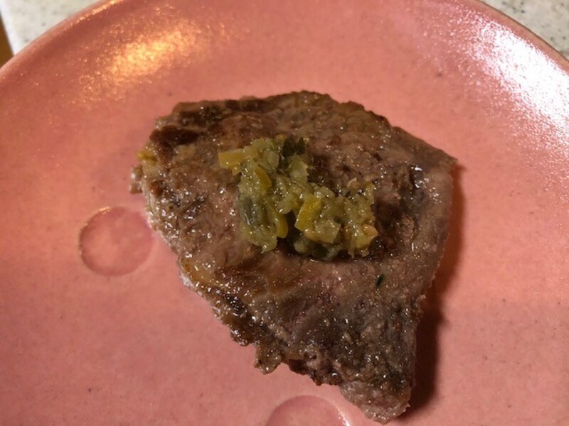 塩葱醤をトッピング