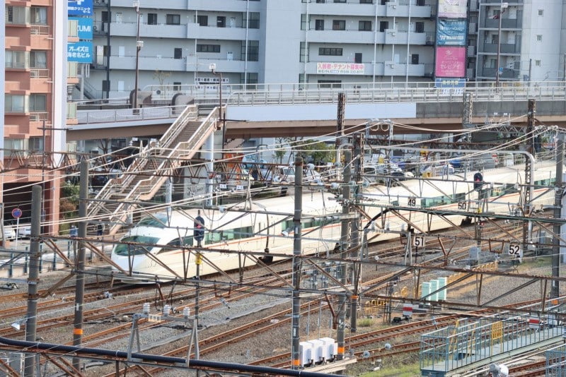 ロマンスカーVSE通過