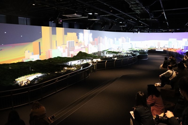 ジオラマショー「時間と距離のロマンス」