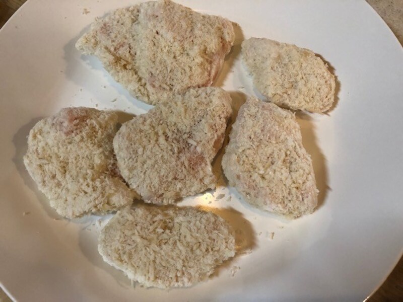 サイズは不揃い