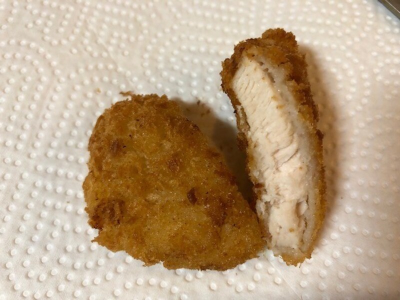 揚げ焼きで作ったカツ
