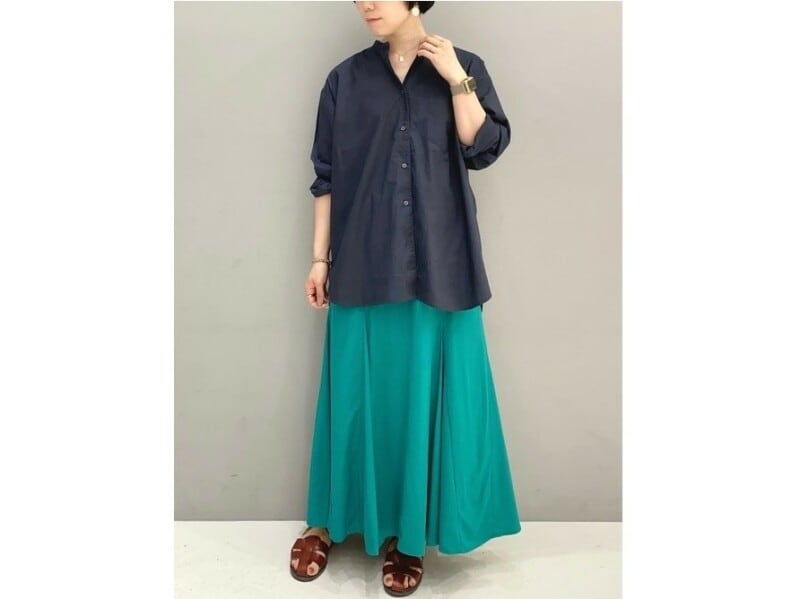 【OKコーデ】オーバーサイズシャツはコーディネートが大事 出典:WEAR