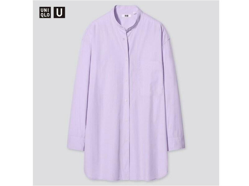 ユニクロ　オーバーサイズシャツ　2990円（税込）
