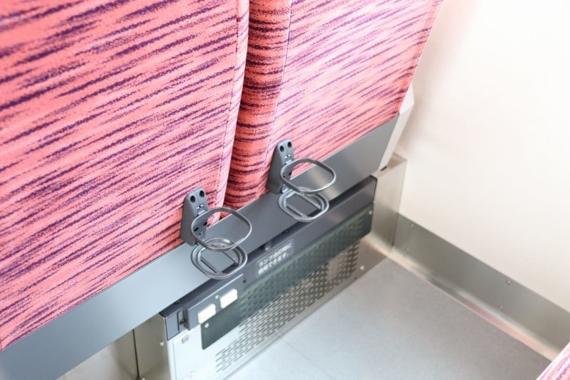 便利なドリンクホルダー