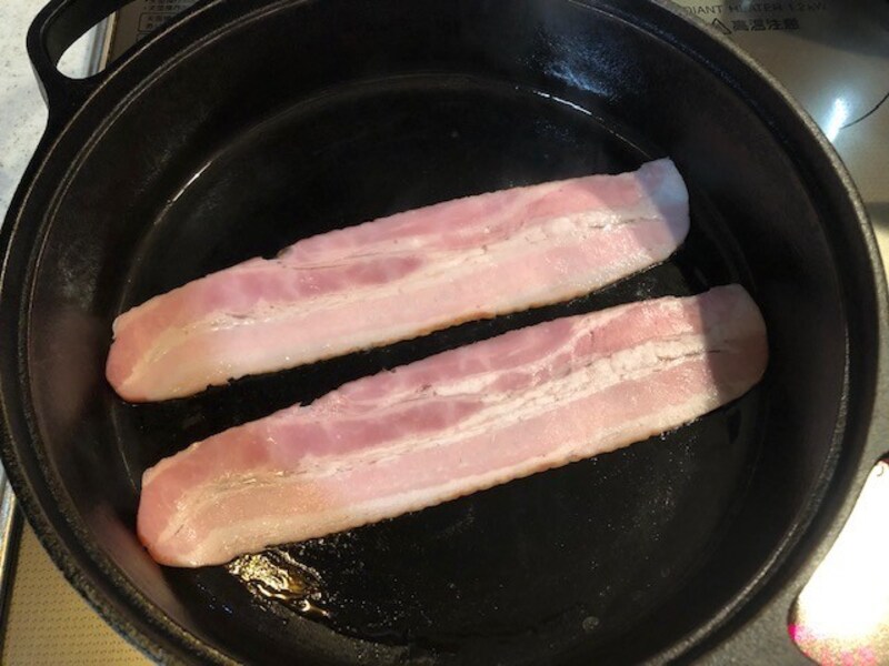 フライパンで焼く