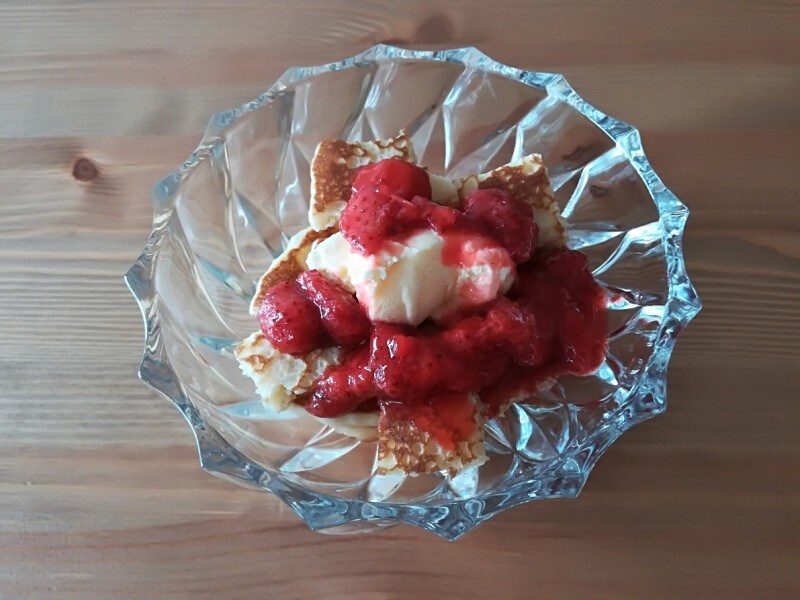 いちごパンケーキ