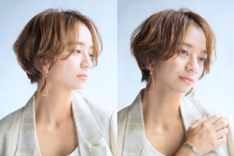 フェロモンちょい足しヘア おすすめ4:大人カジュアルなハンサムショート