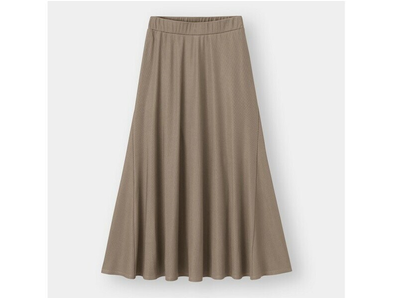 GU リブイージーフレアスカート 1990円(税込)