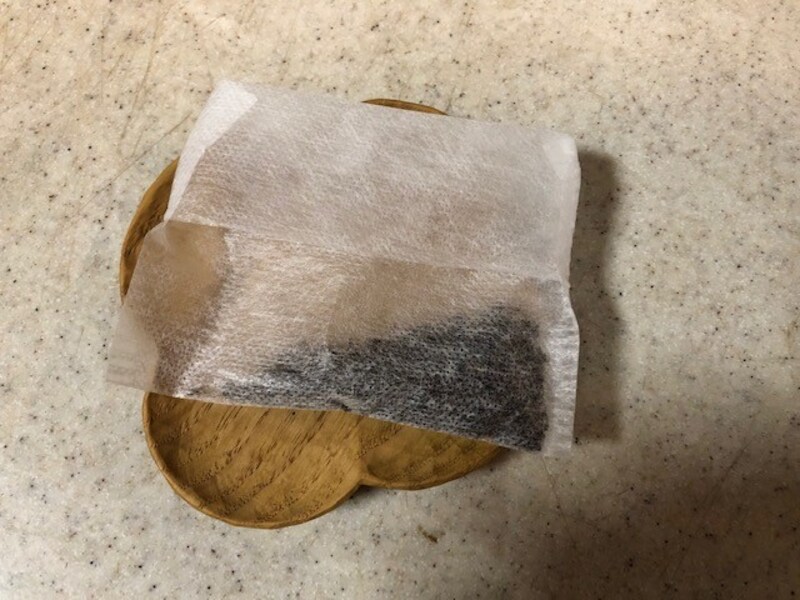茶葉を入れたお茶パック