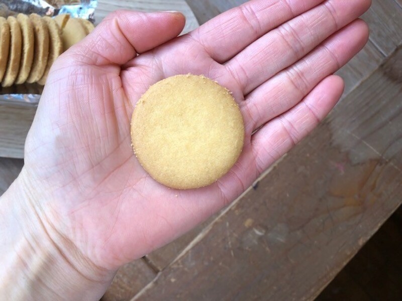 クッキーの大きさ