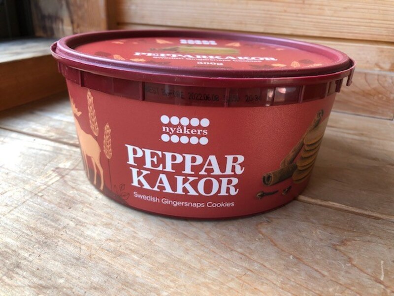 業務スーパーのジンジャークッキー「PEPPARKAKOR」