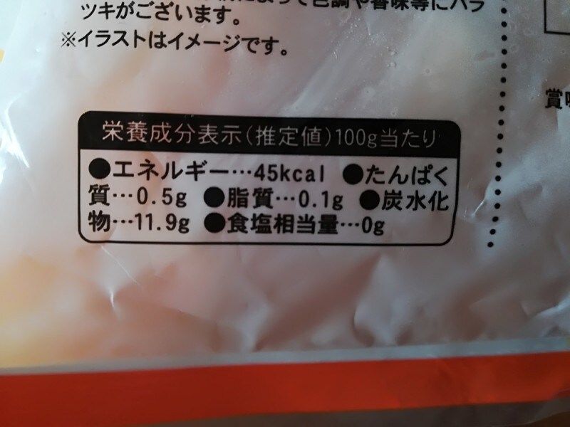 カロリーは低い