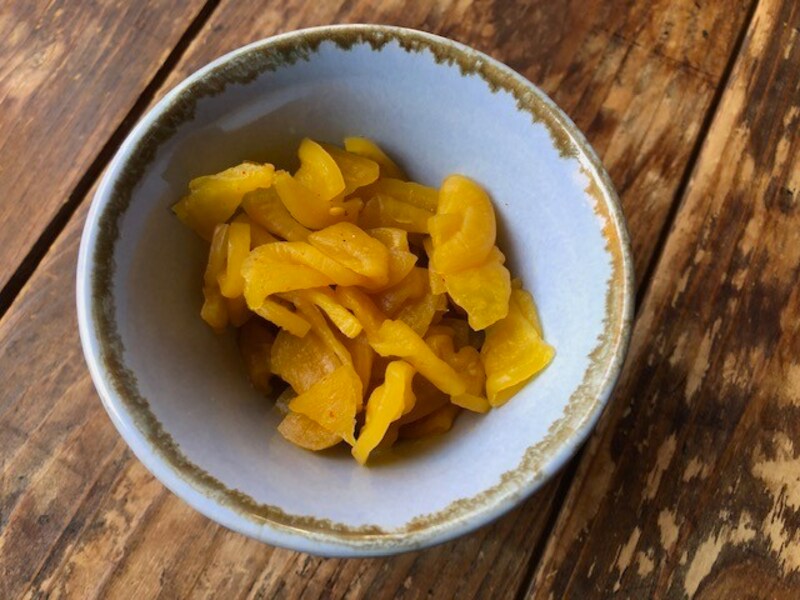 漬物を入れてみた