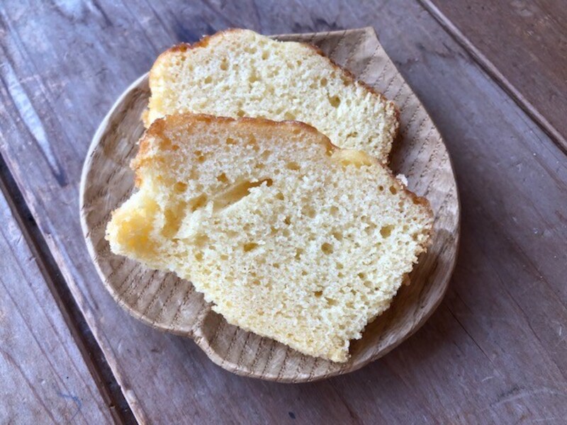 わかりづらいですが、ラスクです