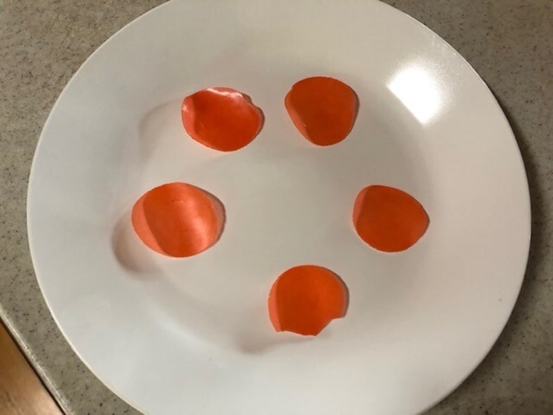 耐熱皿に並べる