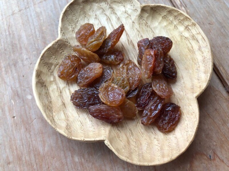 レーズンの味は？