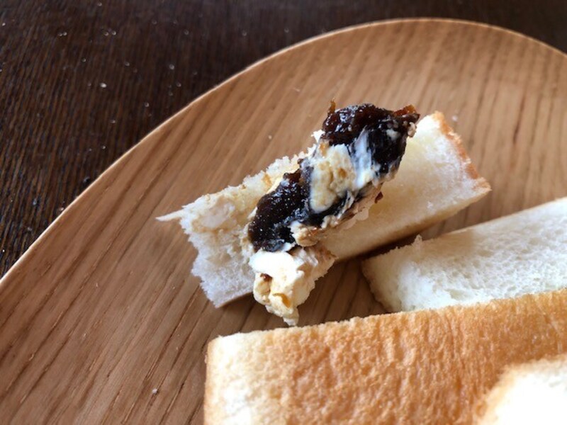 たっぷりつけて