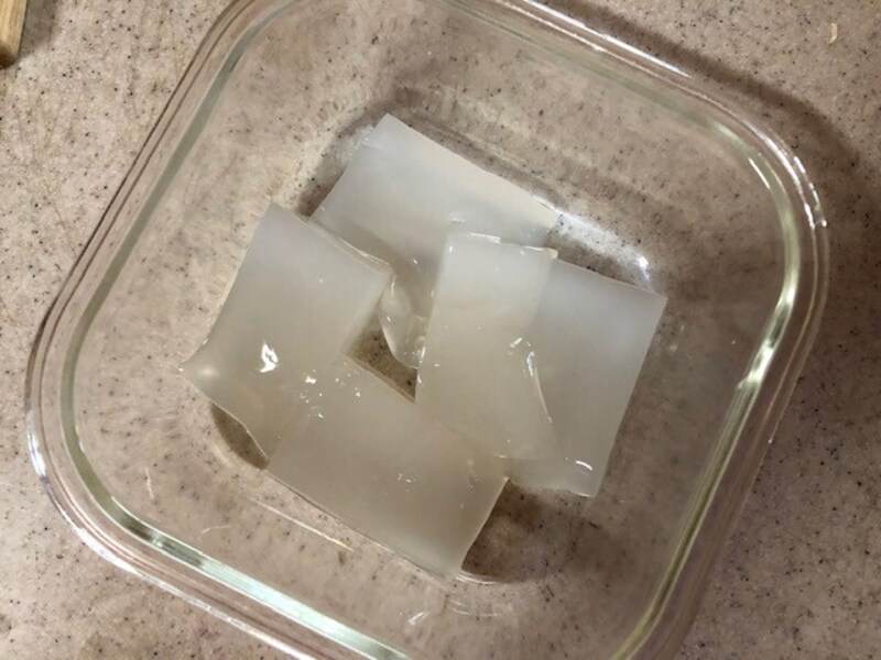 耐熱皿に入れる