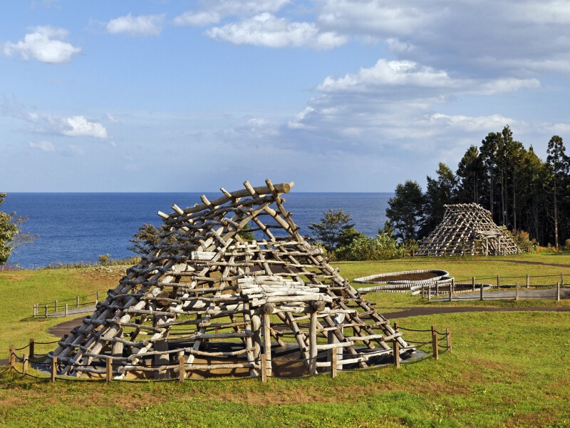 大船遺跡の竪穴建物群