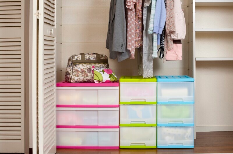 クローゼットの中