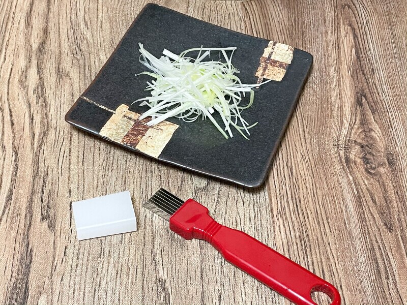 セリアのネギカッター