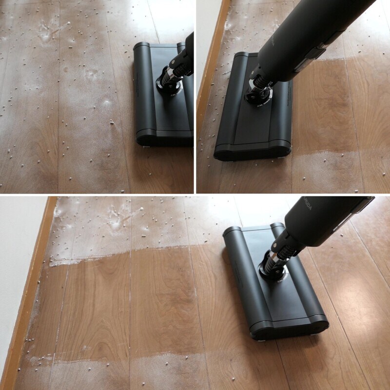 バルミューダ掃除