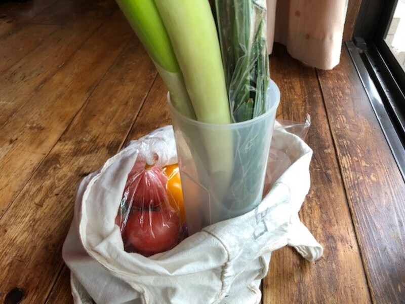 ネギの居場所が作れる