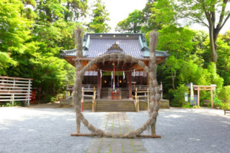 6月の行事・暮らしの歳時記・風物詩 夏越の祓 茅の輪くぐり