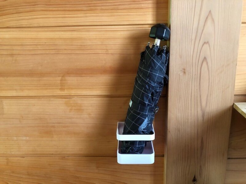 もちろん傘たてとして便利