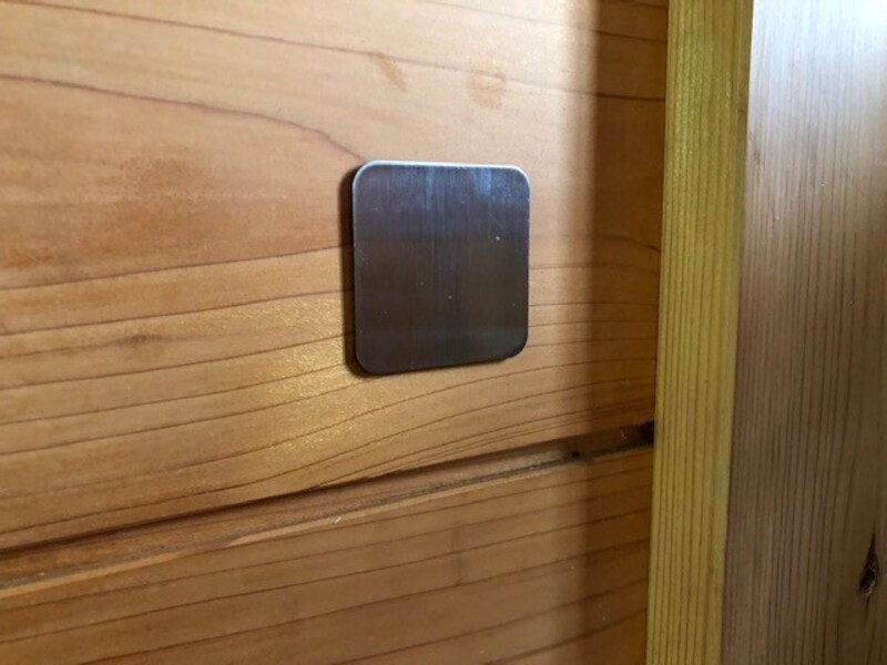 ステンレス補助プレート