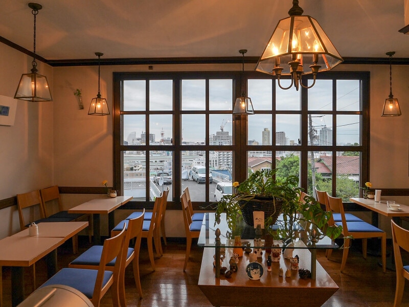 山手にあるので見晴らし抜群