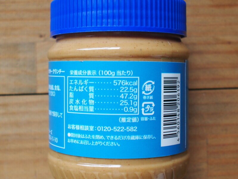 さすがにカロリーは結構高いようです。