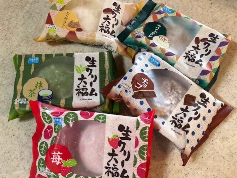 シャトレーゼの生クリーム大福