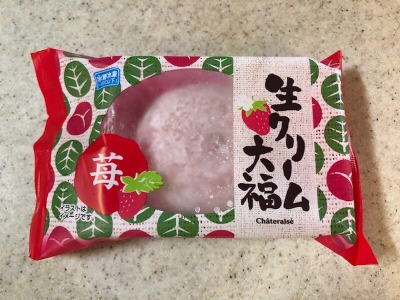 生クリーム大福 苺味