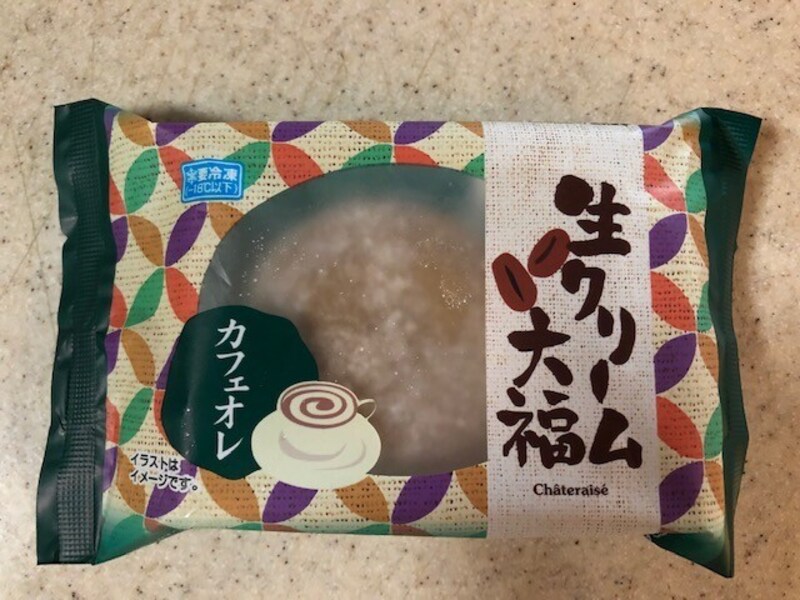 生クリーム大福カフェオレ