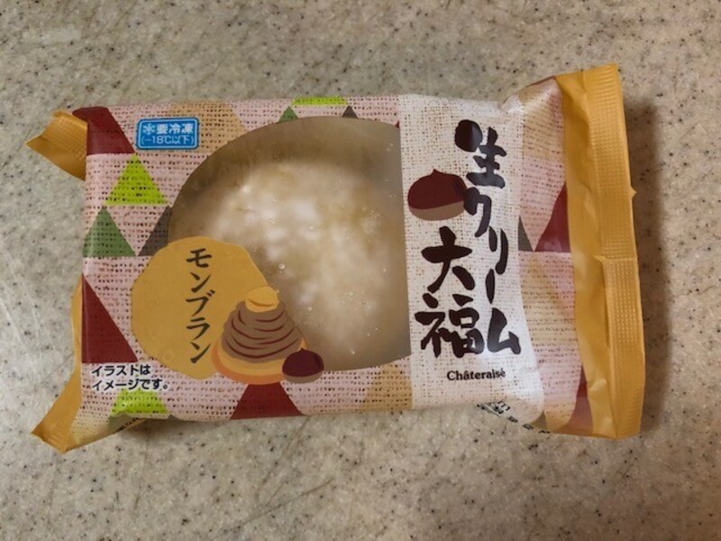 生クリーム大福モンブラン