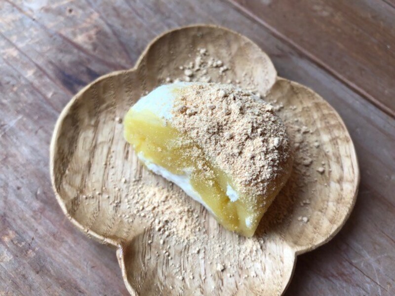 きなこをかけるだけ