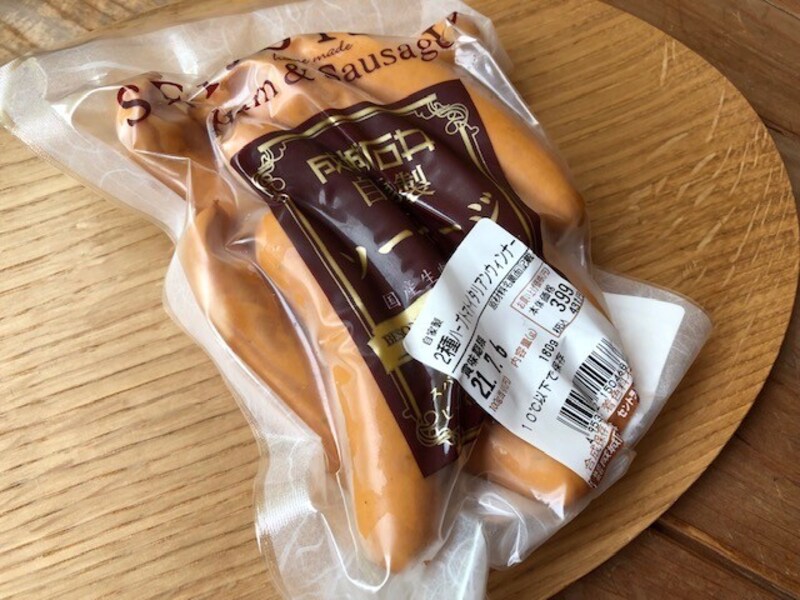 成城石井自家製 2種ハーブとトマトのイタリアンウィンナー