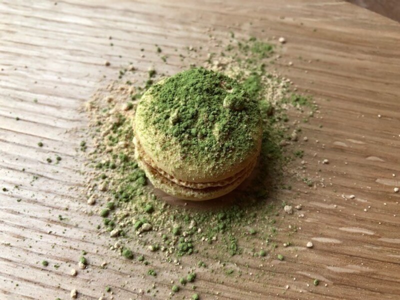 きな粉と抹茶をかけてみた