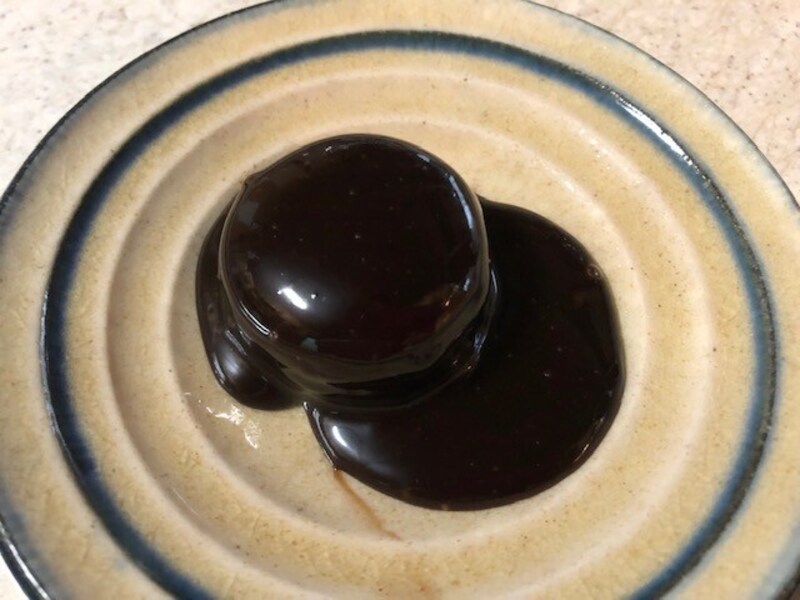 たっぷりチョコがけ