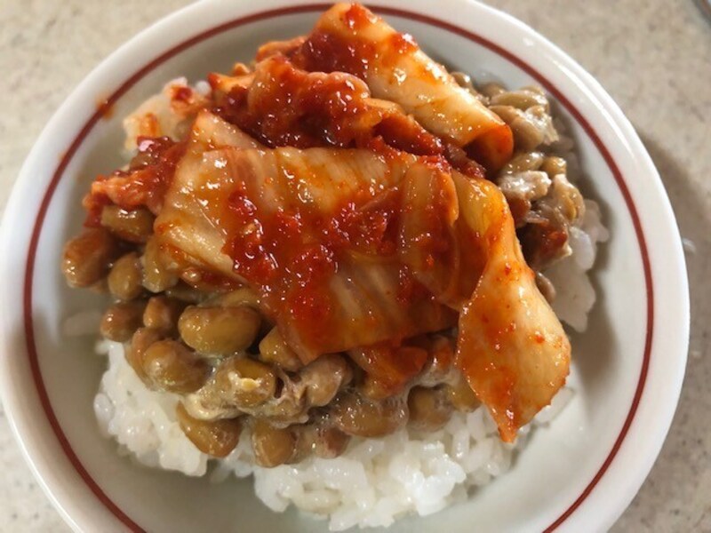 納豆&キムチ