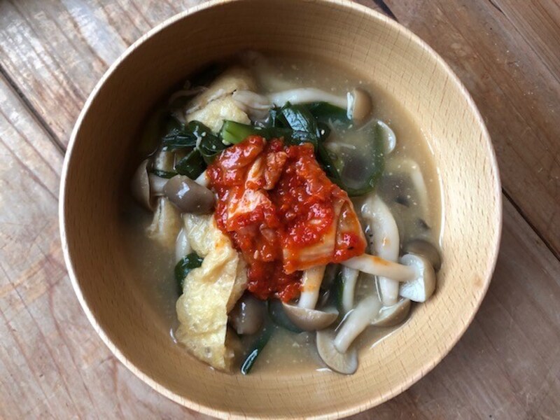 味噌汁に入れる